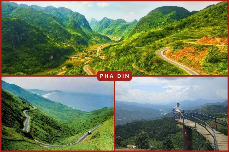 Paso Pha Din en Dien Bien, Vietnam